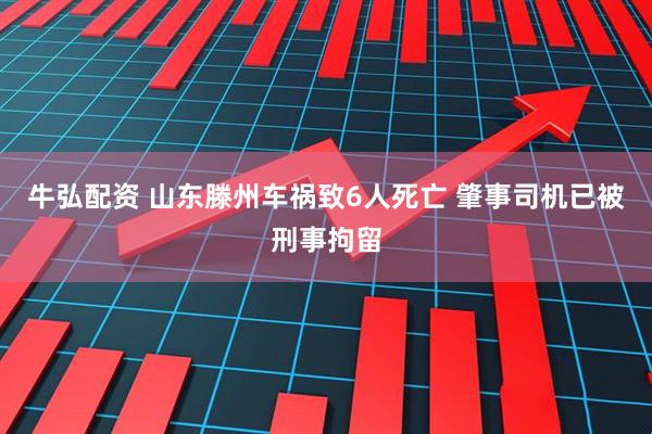 牛弘配资 山东滕州车祸致6人死亡 肇事司机已被刑事拘留