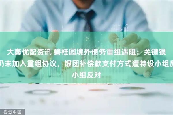 大鑫优配资讯 碧桂园境外债务重组遇阻：关键银行仍未加入重组协议，银团补偿款支付方式遭特设小组反对