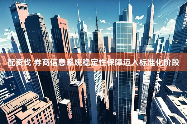 配资伐 券商信息系统稳定性保障迈入标准化阶段