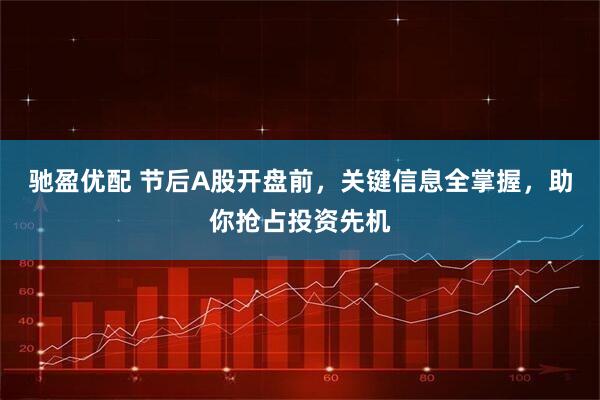 驰盈优配 节后A股开盘前,关键信息全掌握,助你抢占投资先机